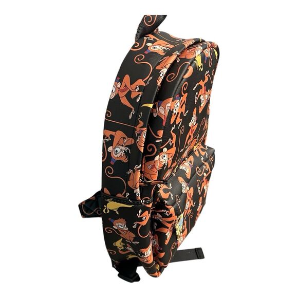 Disney Aladdin Abu Monkey Mini Backpack Black Print Genie Magic Lamp main image 4